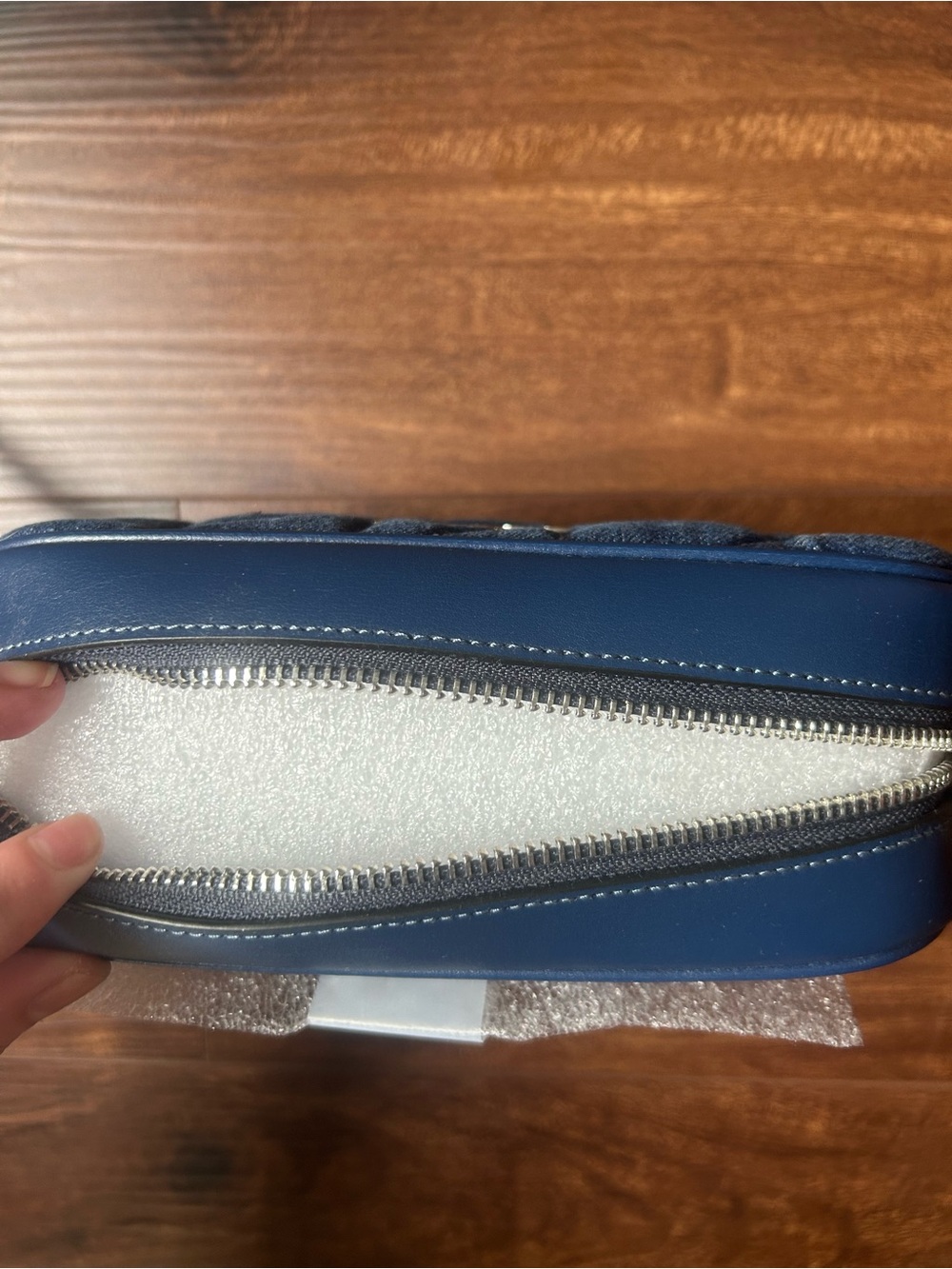 Coach Mini Jamie Camera Bag in Quilted Denim - Picture 12 of 13